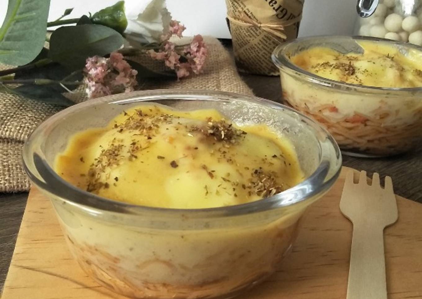 Spagetti Brulee (Spagetti Panggang)