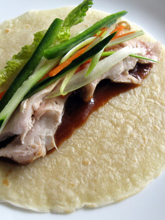 A picture of Mock Peking Duck.