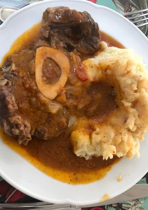 Una foto de Osobuco a la olla