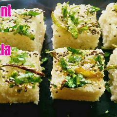 Rava Dhokla A picture of Rava Dhokla.