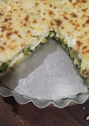Una foto de Tarta de zapallitos