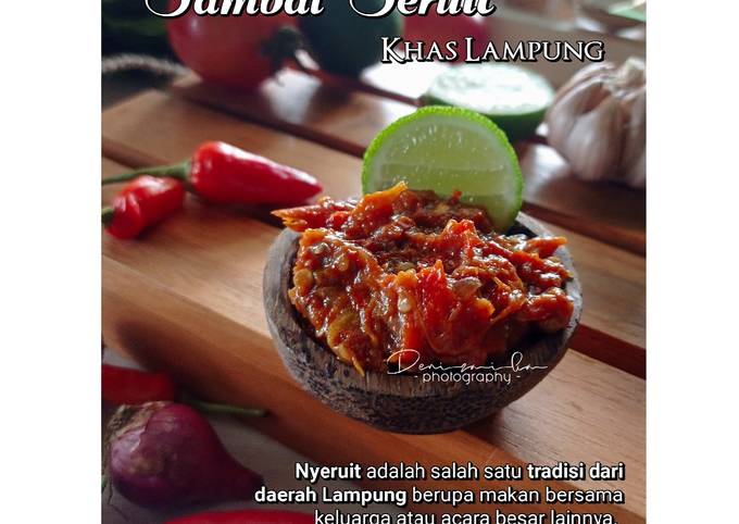 Resep Sambal Seruit Khas Lampung Oleh Deniza Ika Cookpad