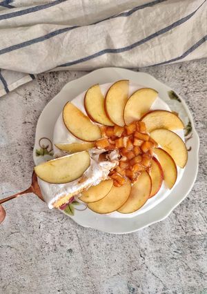 Gambar Inti epal untuk Apple Pie Cake