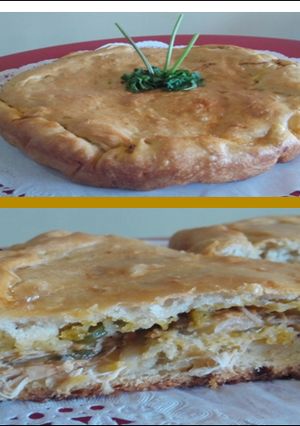 Una foto de Empanada Gallega con pollo