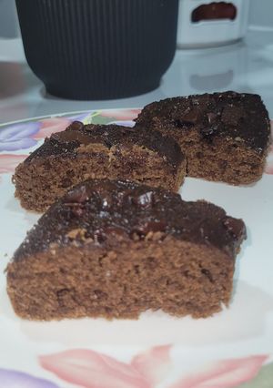 Una foto de Budín de Banana y Chocolate 🍫♡