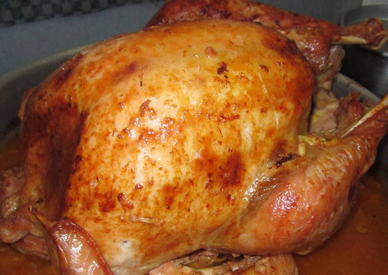 Exquisito pavo en salsa criolla