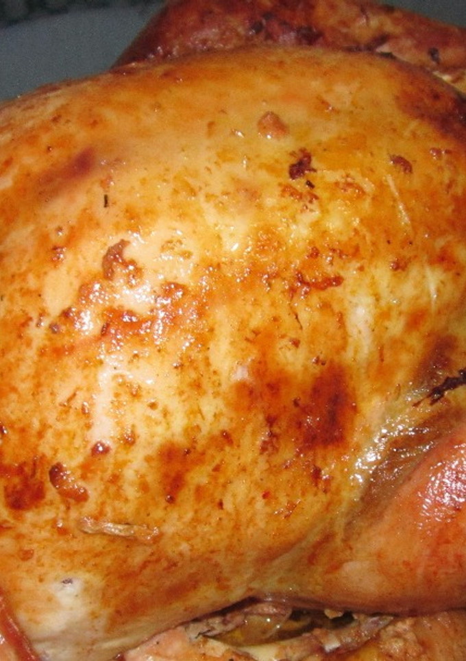 Una foto de Exquisito pavo en salsa criolla