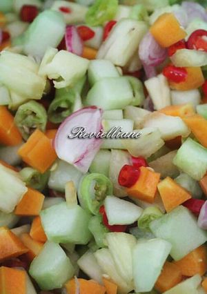 Foto resep Acar timun segar