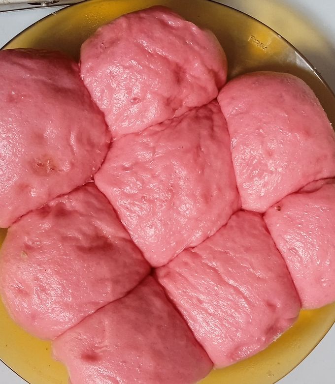Foto resep Roti kukus redvelvet