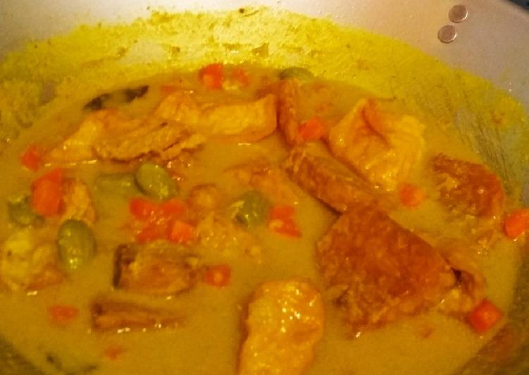 Resep Sayur tempe mix tahu alaala kari Anti Gagal