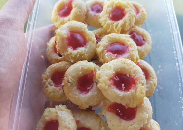 Resep Thumbprint Cookies❤️, Sempurna