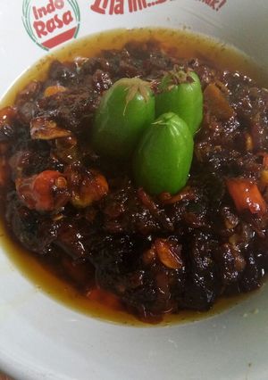 Foto resep Sambal Hitam Pahang Malaysia