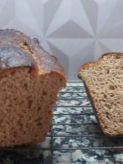 Una foto de #primavera Cookpad pan de molde integral sin amasado🖒😉