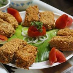 A picture of Papad paneer crispy.