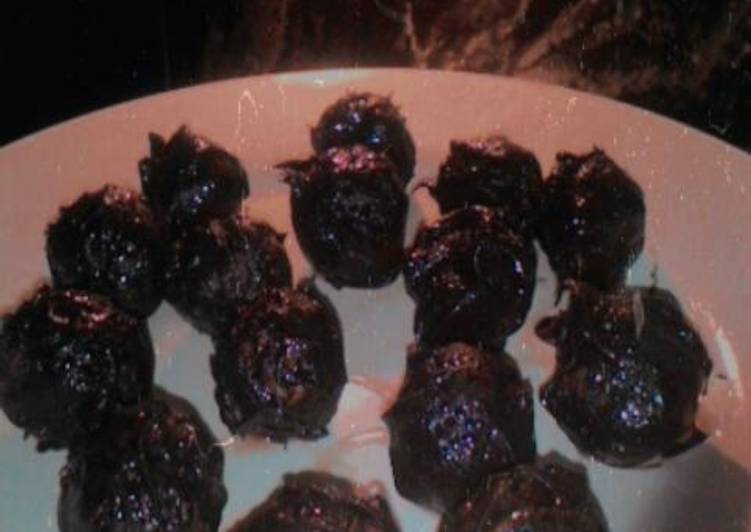 Resep: Untuk Mencoba Di RumahBola-bola coklat