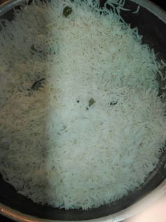 A picture of Chicken Biriyani.