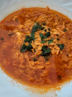 Köménymagos tojásleves recept fotója