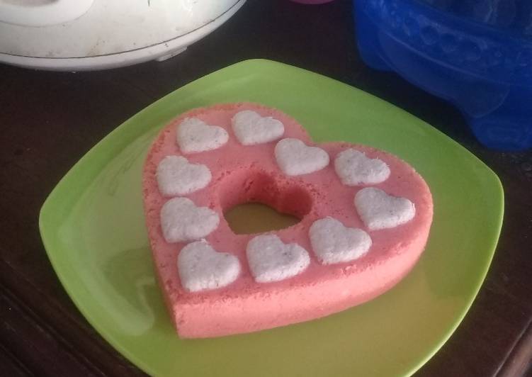 Bolu kukus hati 😁