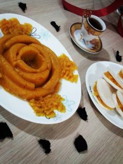 عکسی از دستور حلوای شیر