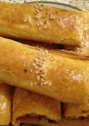 صورة لوصفة بوراك بدون قلي مقرمش