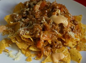 Foto resep Nachos Simple nan Lezat