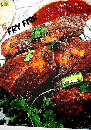 A picture of Fry 🐟 fish.