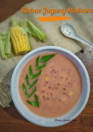 Foto resep Bubur Jagung Mutiara Sederhana
