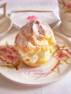 Una foto de Profiteroles