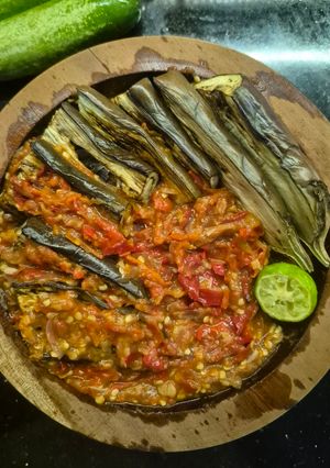 Foto resep Sambal Terong Bakar