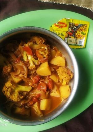 A picture of Govi-Aloo Masala.