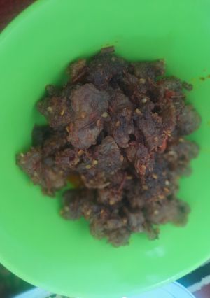 Foto resep Daging pedas