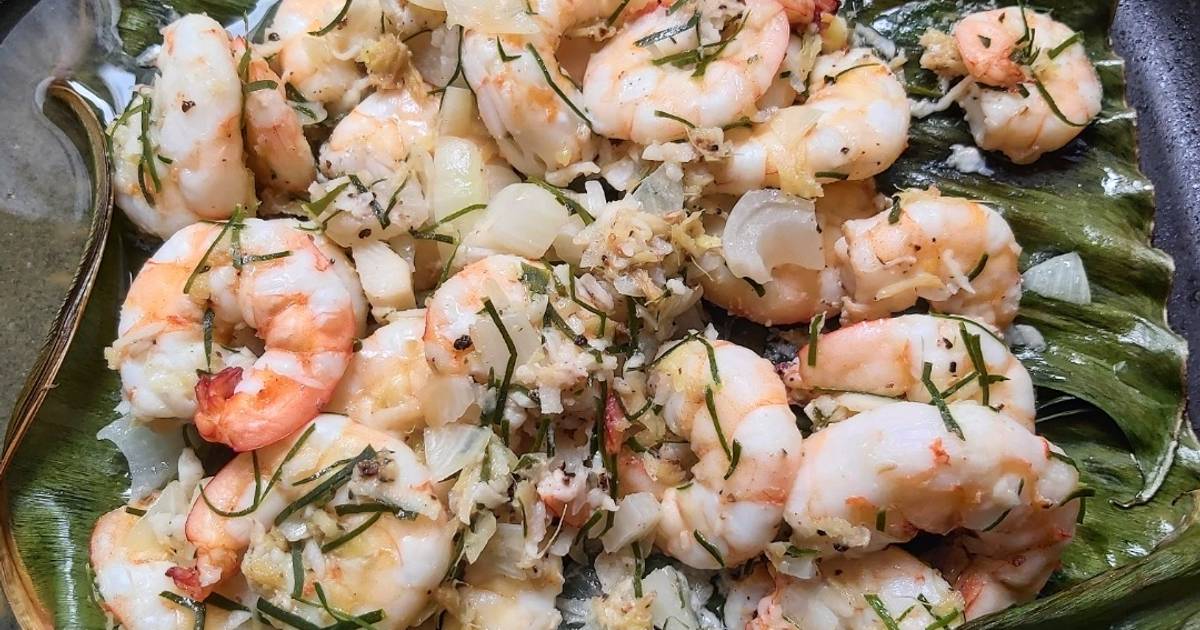 4 106 resep  udang  kukus bawang  putih enak dan sederhana 