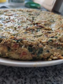 Una foto de Tortilla de vegetales