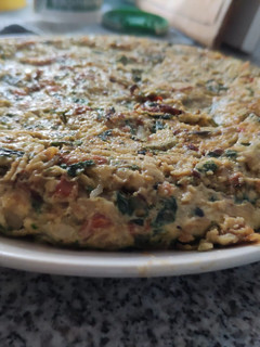 Una foto de Tortilla de vegetales