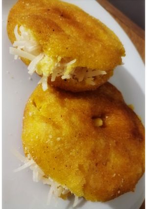 Una foto de Arepas fritas Venezolanas