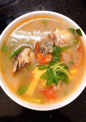 Hình của món Canh chua đầu cá.