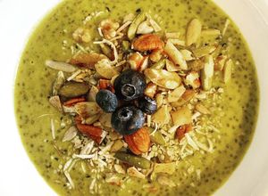 Una foto de Porridge dorado antiinflamatorio