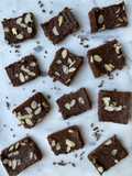 Brownies keto saludables con harina de coco