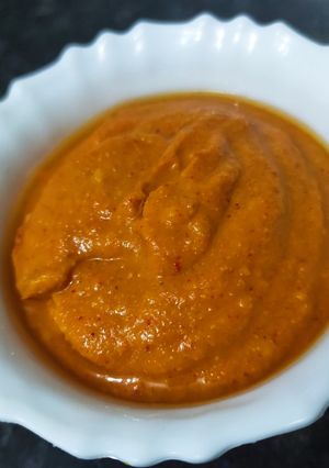 A picture of Chutney for Mysore Masala Dosa.