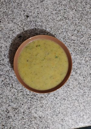 عکسی از دستور سوپ کرفس