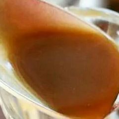 Butterscotch sauce A picture of Butterscotch sauce.