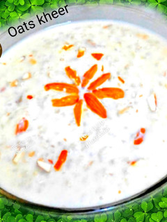 A picture of Oats kheer.