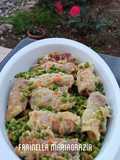 Pork Rolls with Peas