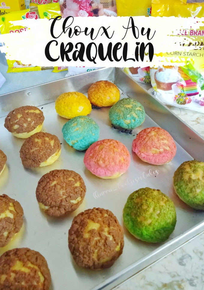 Foto resep (535) Choux Au Craquelin