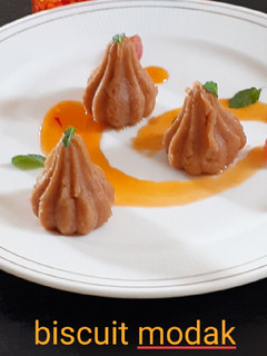 A picture of Good day biscuit modak.