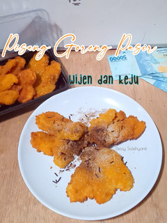 Foto resep Pisang Goreng Pasir Wijen dan Keju