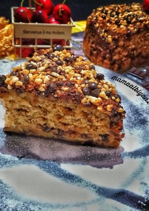 Foto resep 254. Banana Cake With Choco Crumb