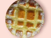 Una foto de torta sencilla