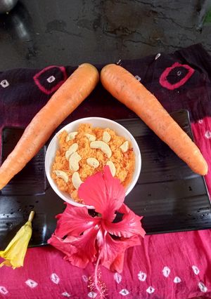 A picture of Desi Carrot Halwa.