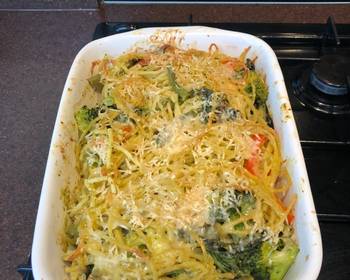 Latest Recipe Baked pesto spaghetti Home Style